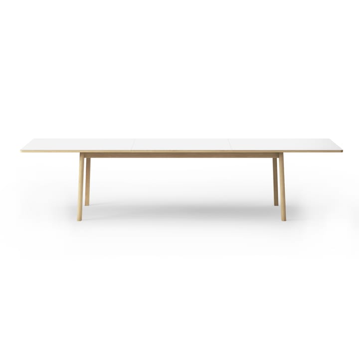 Mesa Ana 220-320 x 95 cm, Nanolaminado blanco - roble encerado Fredericia Furniture