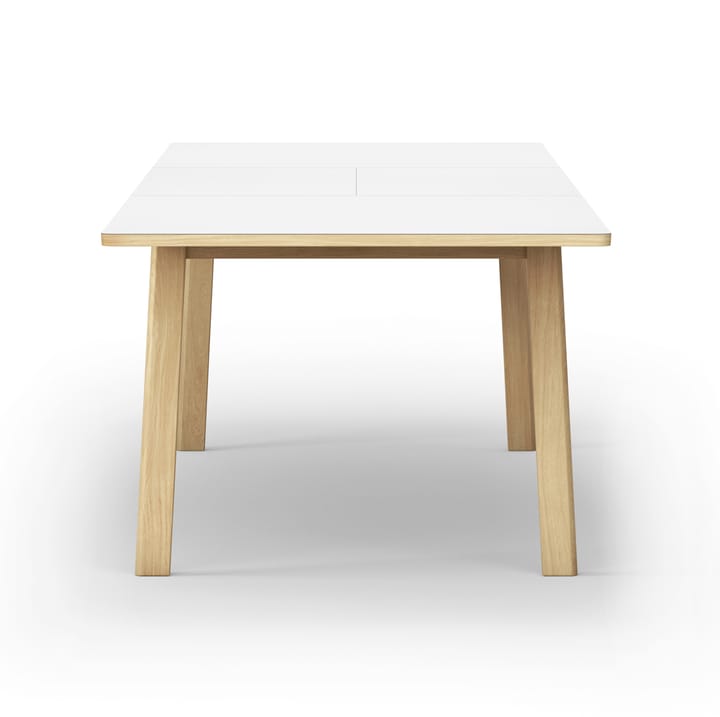 Mesa Ana 220-320 x 95 cm, Nanolaminado blanco - roble encerado Fredericia Furniture