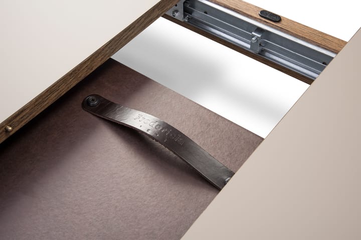 Mesa Ana 220-320 x 95 cm, Nanolaminado blanco - roble encerado Fredericia Furniture