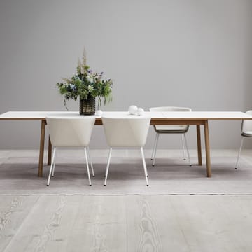 Mesa Ana 220-320 x 95 cm - Nanolaminado blanco - roble encerado - Fredericia Furniture