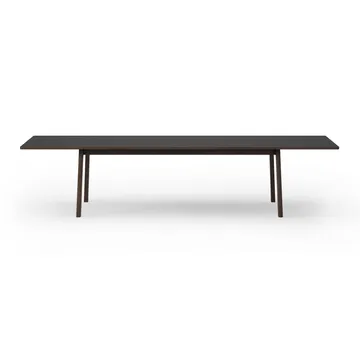 Mesa Ana 220-320 x 95 cm - Nanolaminado negro - roble ahumado - Fredericia Furniture