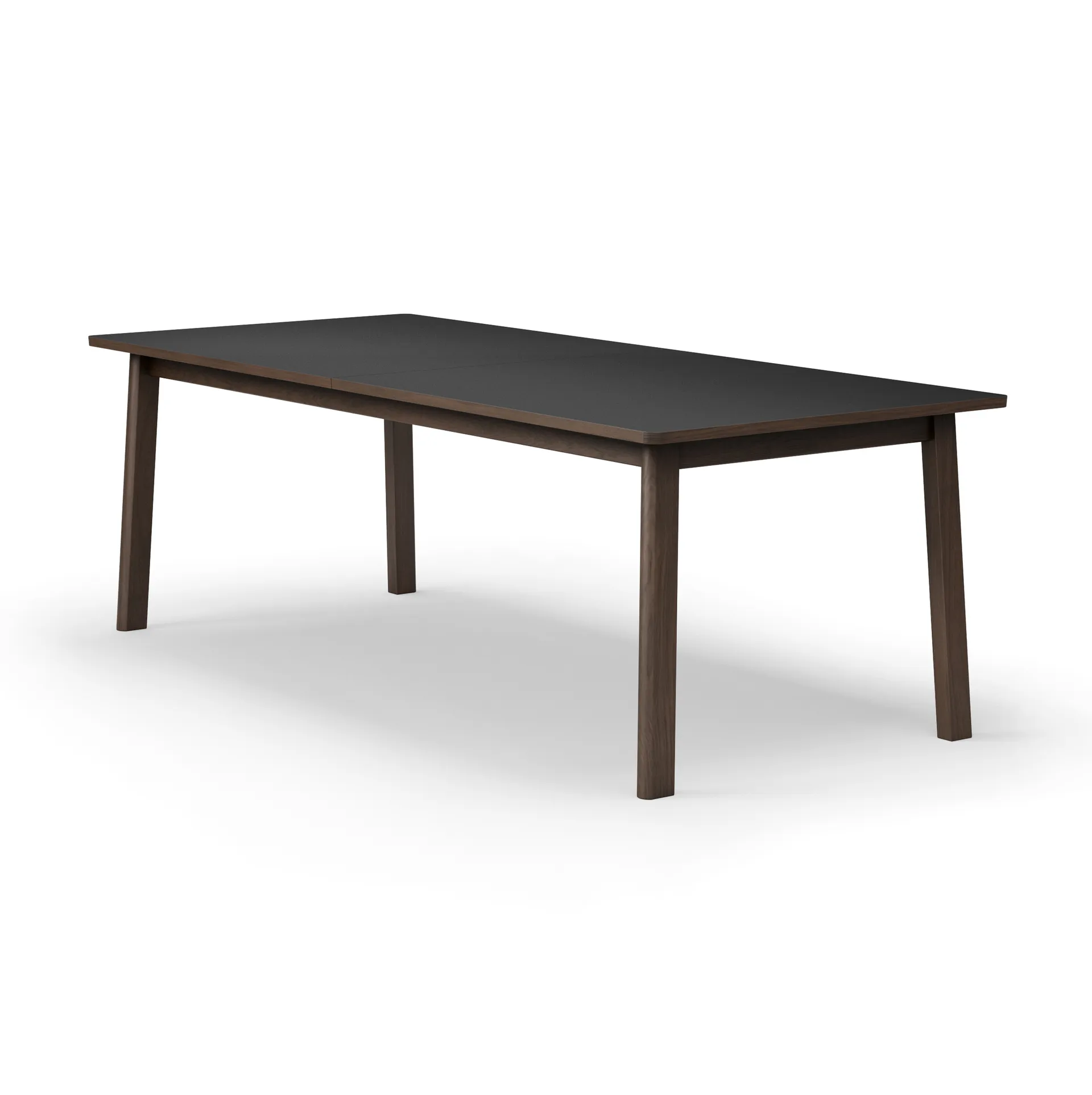 Mesa Ana 220-320 x 95 cm, Nanolaminado negro - roble ahumado Fredericia Furniture