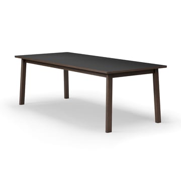 Mesa Ana 220-320 x 95 cm - Nanolaminado negro - roble ahumado - Fredericia Furniture