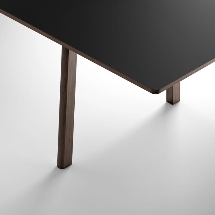 Mesa Ana 220-320 x 95 cm, Nanolaminado negro - roble ahumado Fredericia Furniture