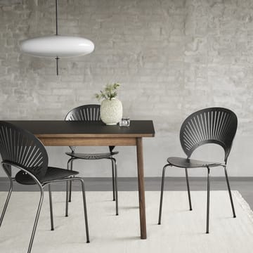 Mesa Ana 220-320 x 95 cm - Nanolaminado negro - roble ahumado - Fredericia Furniture