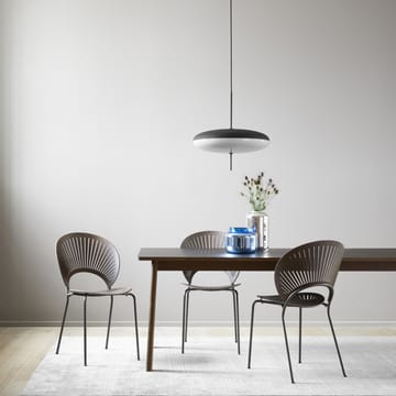 Mesa Ana 220-320 x 95 cm - Nanolaminado negro - roble ahumado - Fredericia Furniture