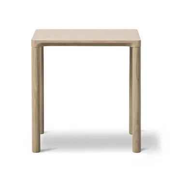 Mesa auxiliar Piloti 6700 - Roble enjabonado - altura 35 cm - Fredericia Furniture