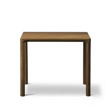 Mesa auxiliar Piloti 6705 - Roble ahumado - altura 35 cm - Fredericia Furniture
