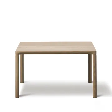Mesa auxiliar Piloti 6725 - Roble claro aceitado - altura 35 cm - Fredericia Furniture