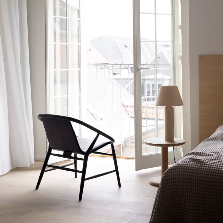 Mesa auxiliar Pon, Roble ahumado aceitado, Ø35 cm Fredericia Furniture