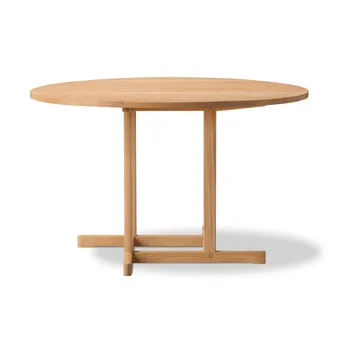 Mesa BM80 Mogensen Shaker Ø120 cm - Roble aceitado - Fredericia Furniture