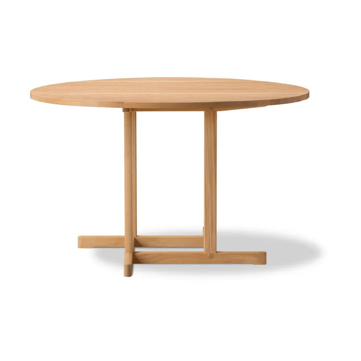 Mesa BM80 Mogensen Shaker Ø120 cm - Roble aceitado - Fredericia Furniture