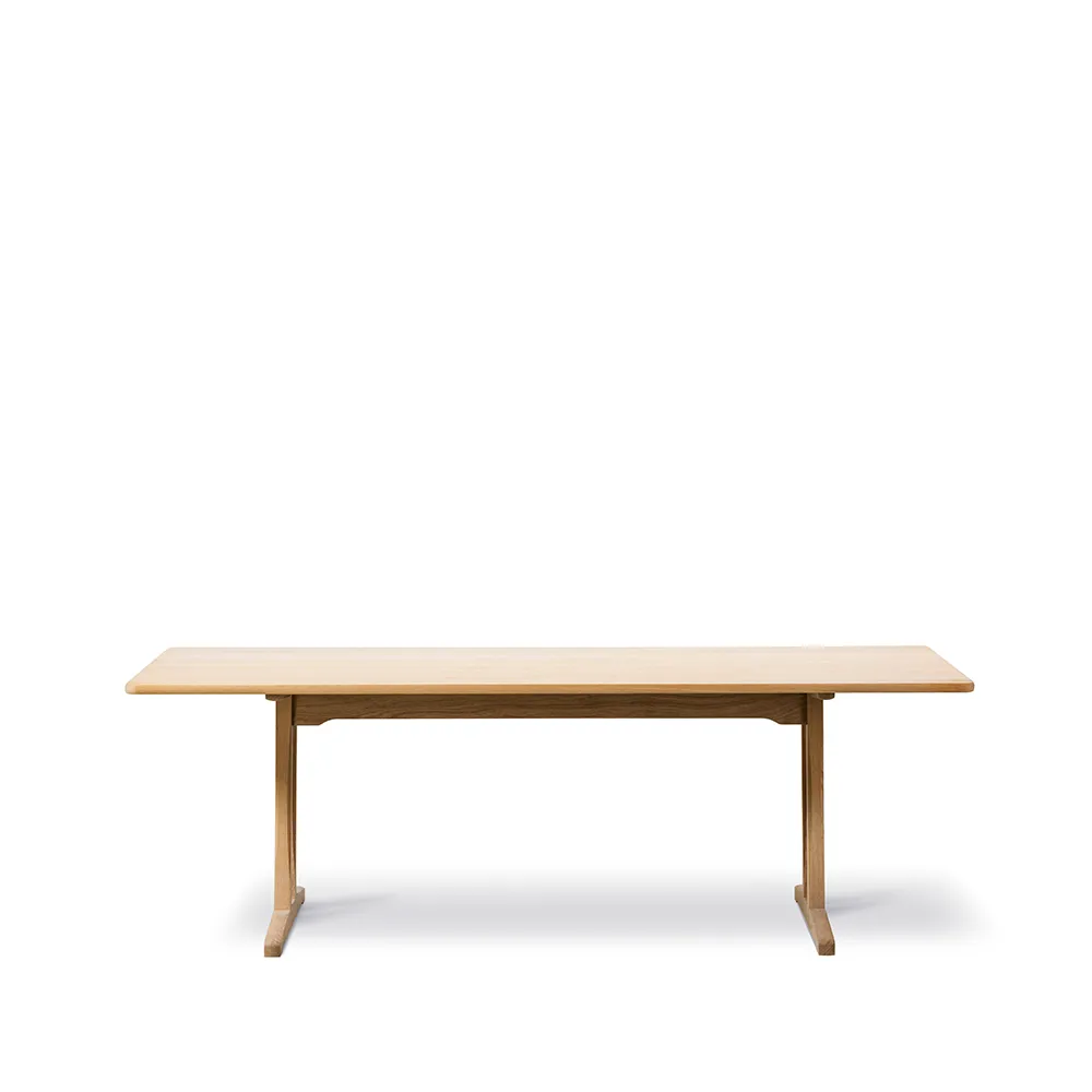 Mesa C18 Shaker, Roble encerado, 220x90 cm Fredericia Furniture