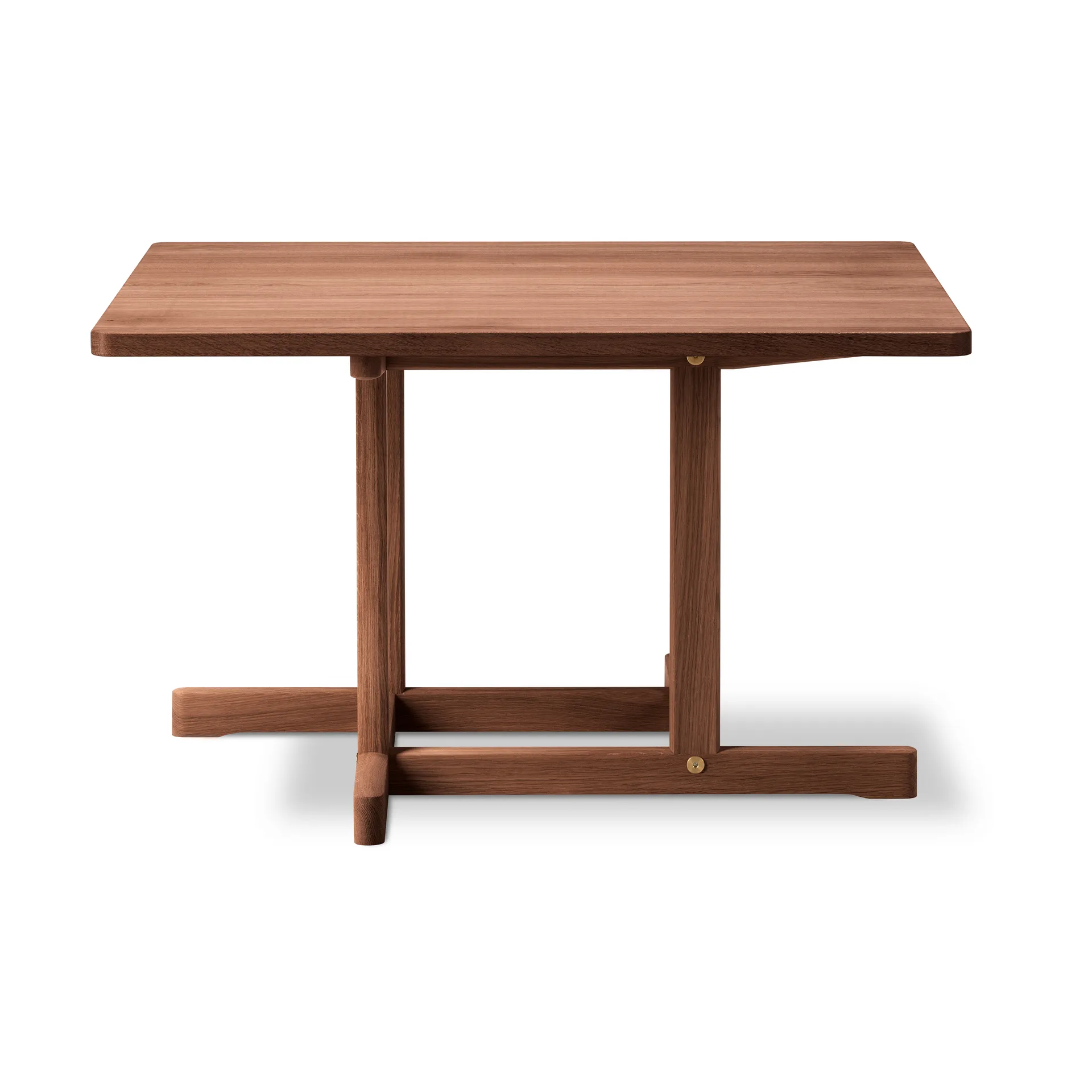 Mesa de centro BM80 Mogensen 90x90 cm, Roble ahumado y aceitado  Fredericia Furniture