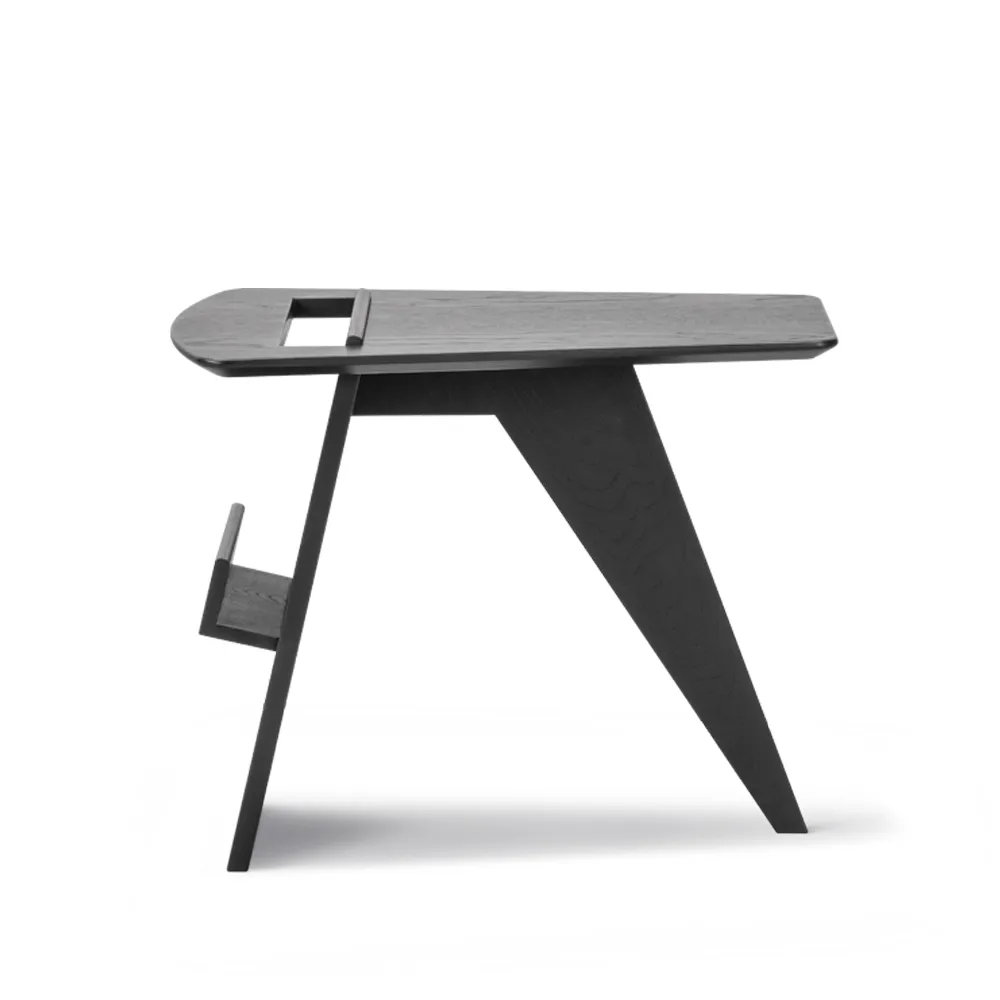 Mesa de centro Magazine, Roble lacado negro Fredericia Furniture