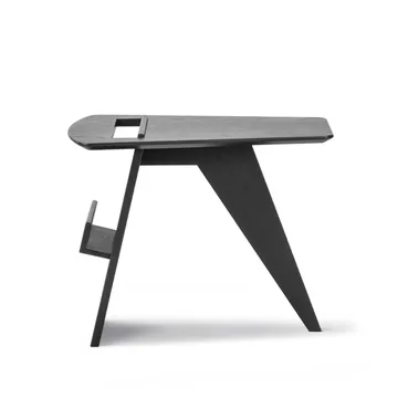 Mesa de centro Magazine - Roble lacado negro - Fredericia Furniture