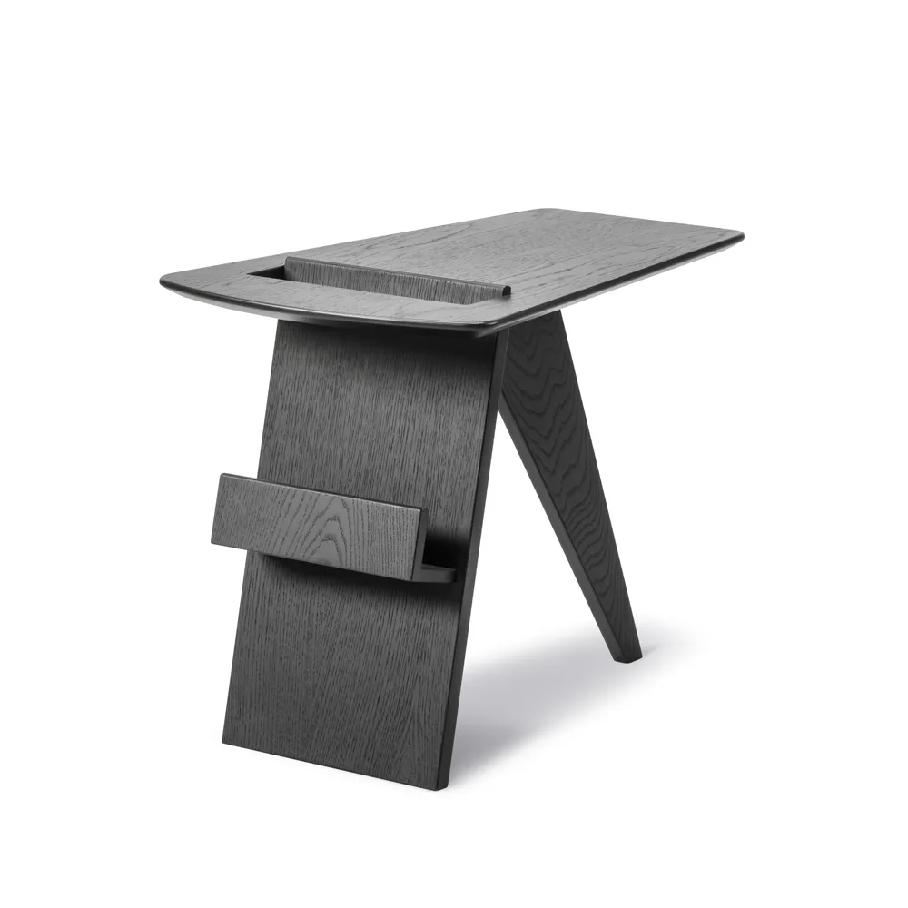 Mesa de centro Magazine, Roble lacado negro Fredericia Furniture