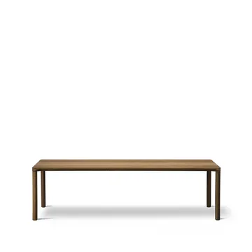 Mesa de centro Piloti 6715 - Roble ahumado - altura 35 cm - Fredericia Furniture