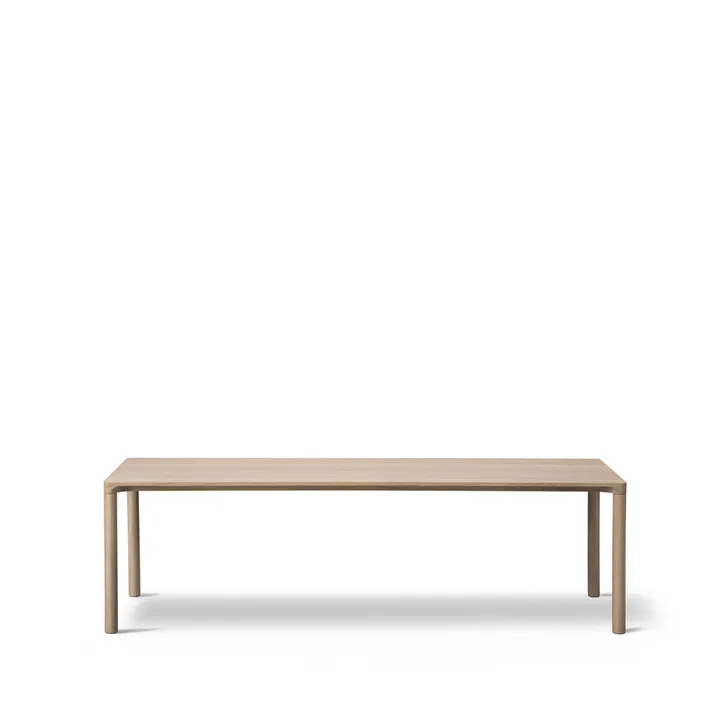 Mesa de centro Piloti 6715 - Roble lacado – altura 35 cm - Fredericia Furniture