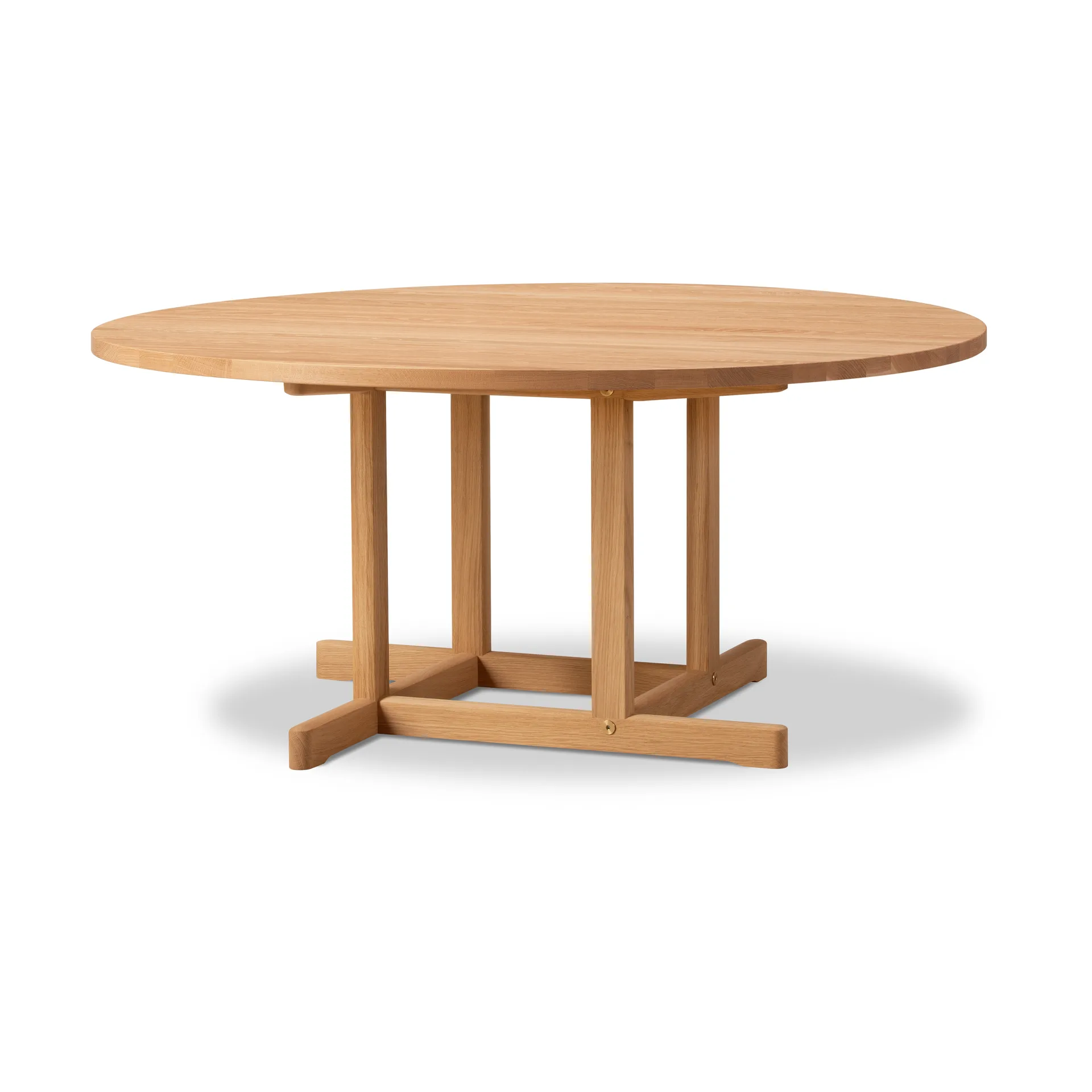 Mesa de centro/café BM80 Mogensen Ø120 cm, Roble aceitado Fredericia Furniture