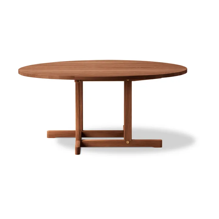 Mesa de centro/café BM80 Mogensen Ø120 cm - Roble ahumado y aceitado  - Fredericia Furniture