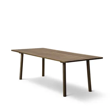 Mesa Taro 6106 - Roble ahumado, 220x93,5 cm - Fredericia Furniture