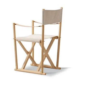 MK16 Folding Chair silla - Off white-haya aceitada - Fredericia Furniture
