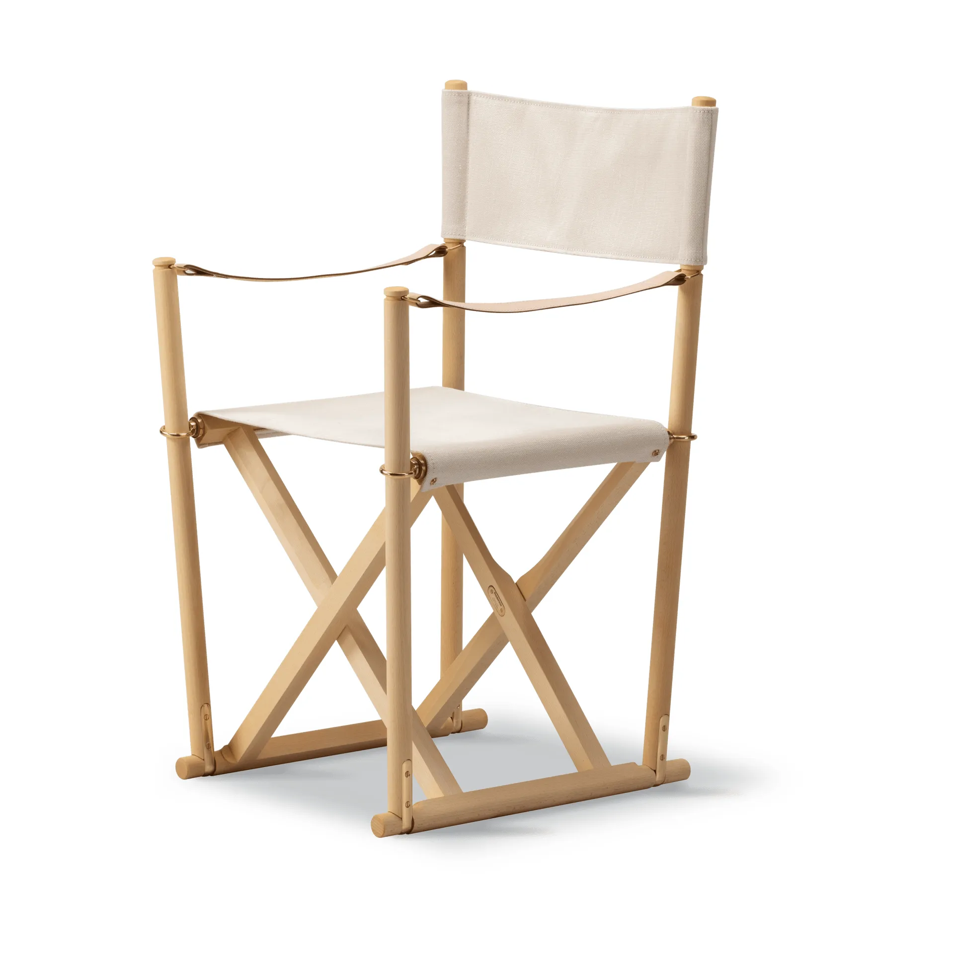 MK16 Folding Chair silla, Off white-haya aceitada Fredericia Furniture
