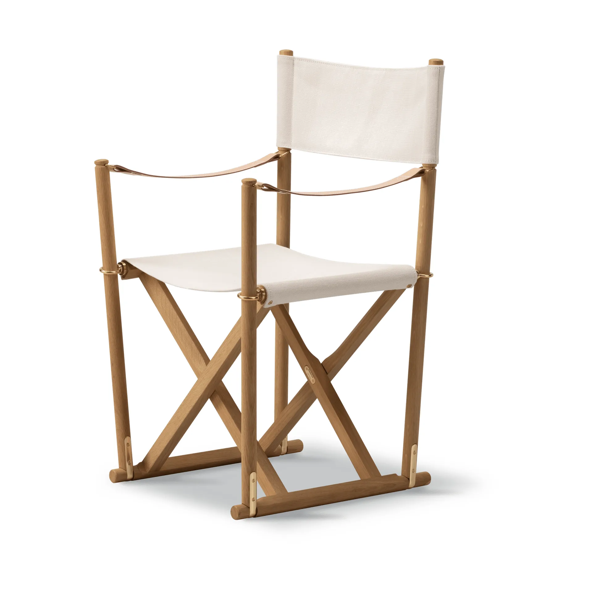 MK16 Folding Chair silla, Off white-roble aceitado Fredericia Furniture