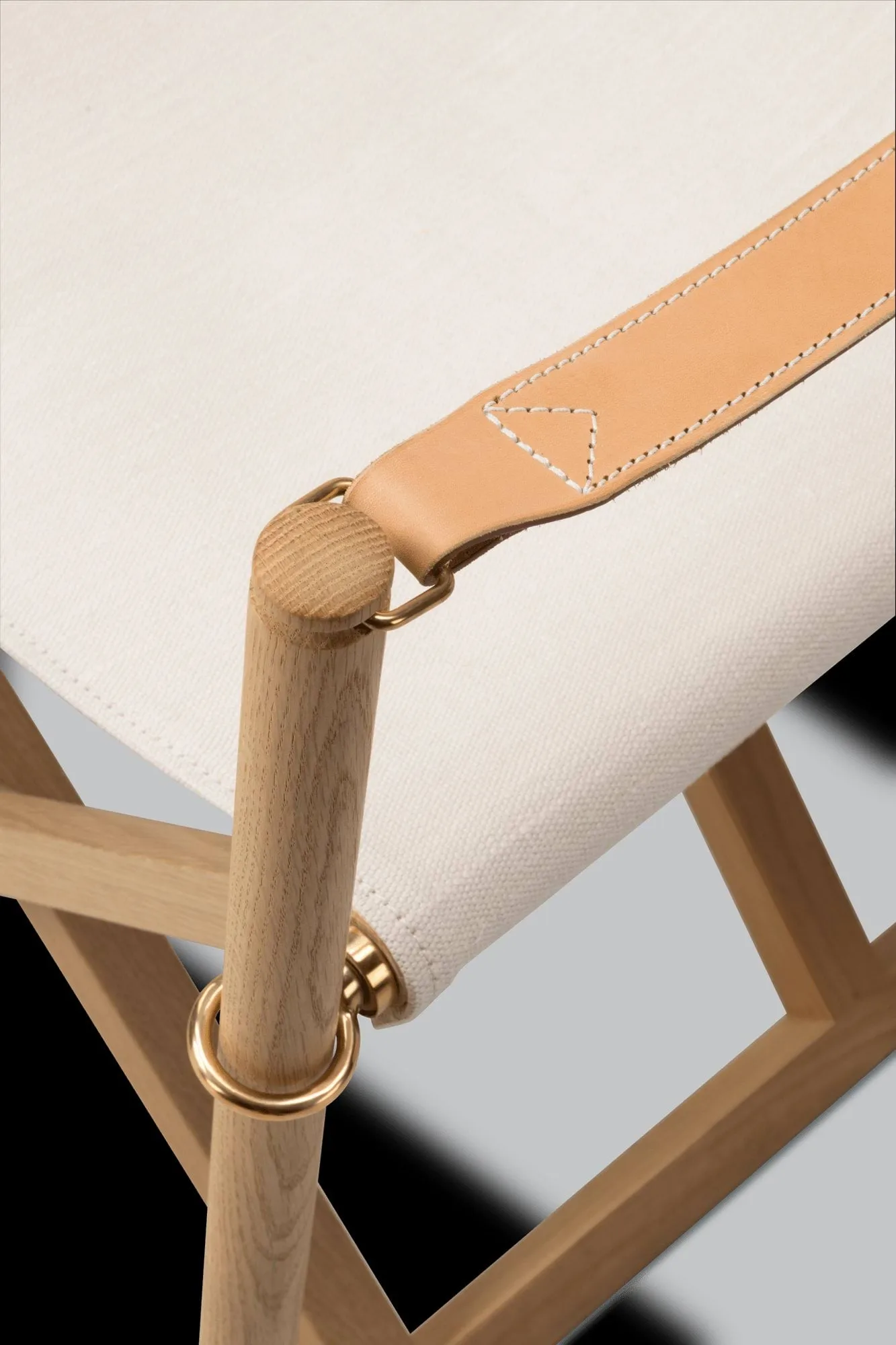 MK16 Folding Chair silla, Off white-roble aceitado Fredericia Furniture