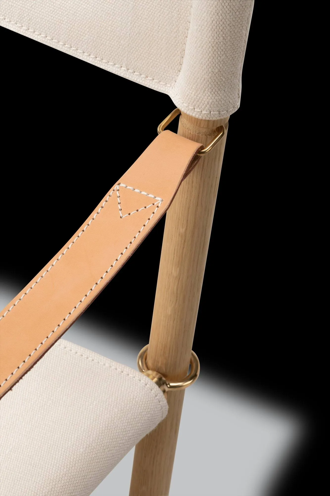MK16 Folding Chair silla, Off white-roble aceitado Fredericia Furniture