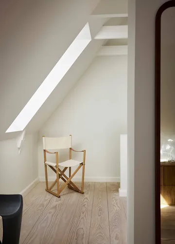 MK16 Folding Chair silla - Off white-roble aceitado - Fredericia Furniture