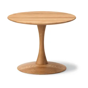 ND104 Trisse mesa de centro - Roble aceitado, Ø55x42 cm - Fredericia Furniture