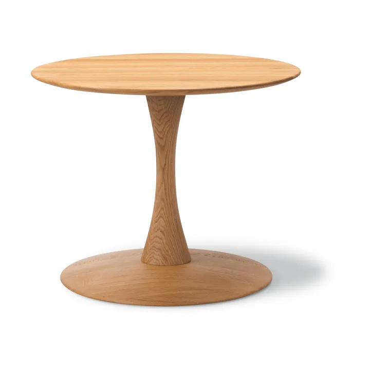 ND104 Trisse mesa de centro - Roble aceitado, Ø68x48 cm - Fredericia Furniture