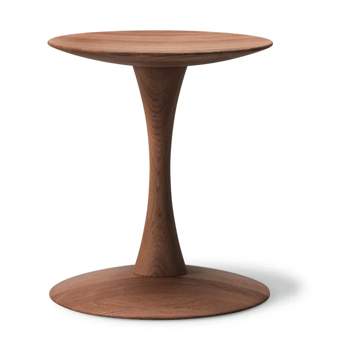 ND105 Trisse taburete - Roble ahumado aceitado, Ø40x46 cm - Fredericia Furniture