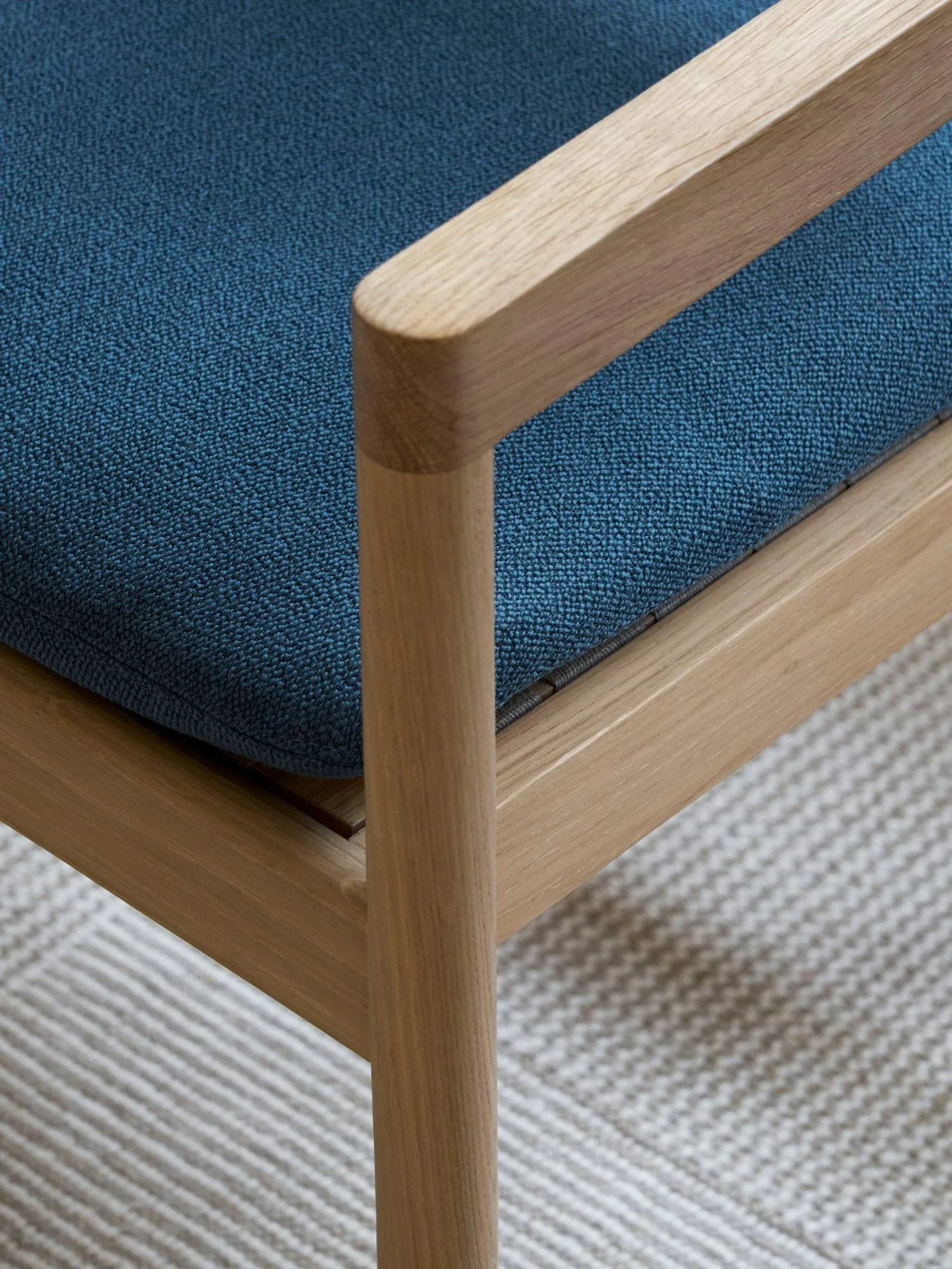 Post sillón lounge, Vidar 733-roble aceitado claro Fredericia Furniture