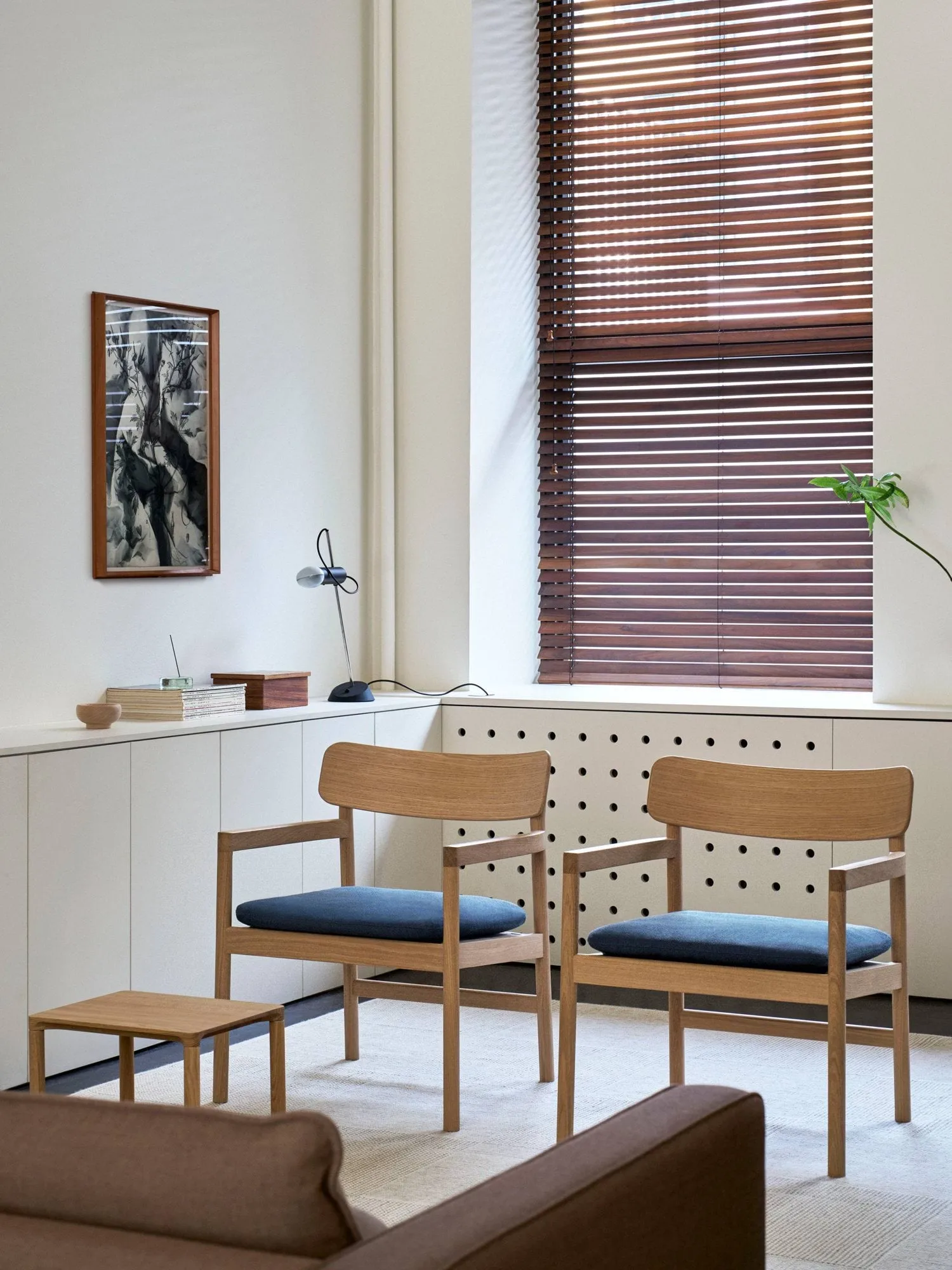 Post sillón lounge, Vidar 733-roble aceitado claro Fredericia Furniture