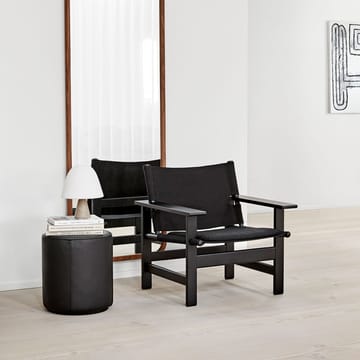 Puf Mono  - Grand linen beige - Ø39 cm - Fredericia Furniture