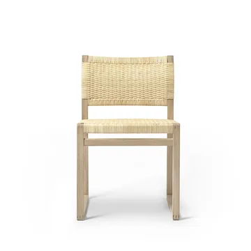 Silla BM61 - Estructura de ratán aceitada - Fredericia Furniture