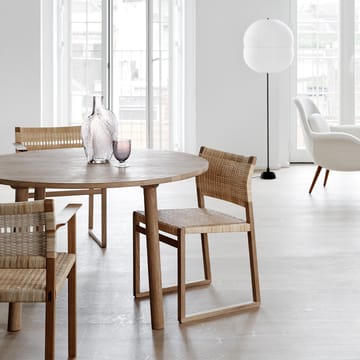 Silla BM61 - Estructura de ratán barnizada - Fredericia Furniture