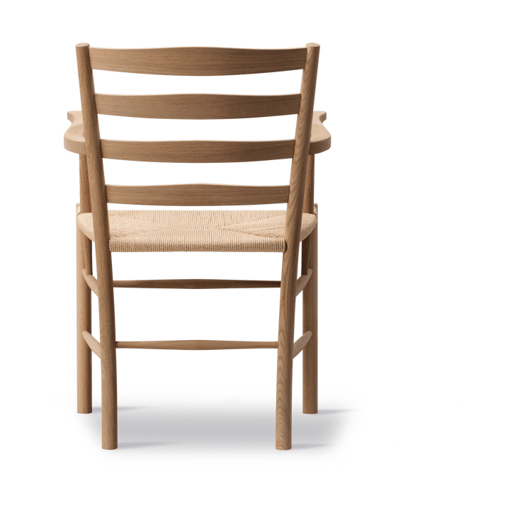 Silla con reposabrazos Klint, Trenzado natural - roble aceitado Fredericia Furniture