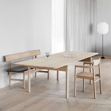 Silla con reposabrazos Post 3445 - Roble lacado - Fredericia Furniture