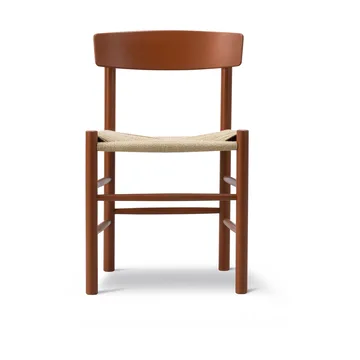 Silla J39 - Herritage red-trenzado natural - Fredericia Furniture