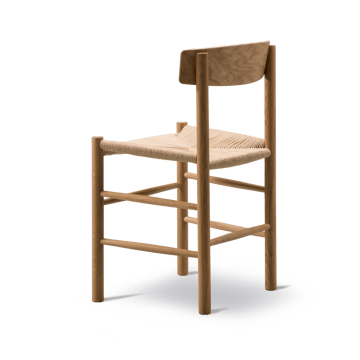 Silla J39 - Roble aceitado - trenzado natural - Fredericia Furniture