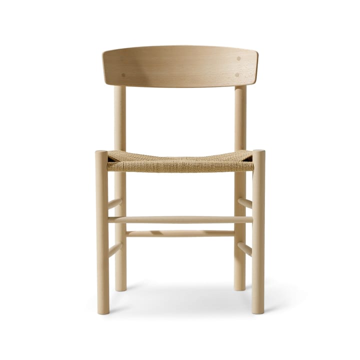 Silla J39 - Roble encerado - trenzado natural - Fredericia Furniture