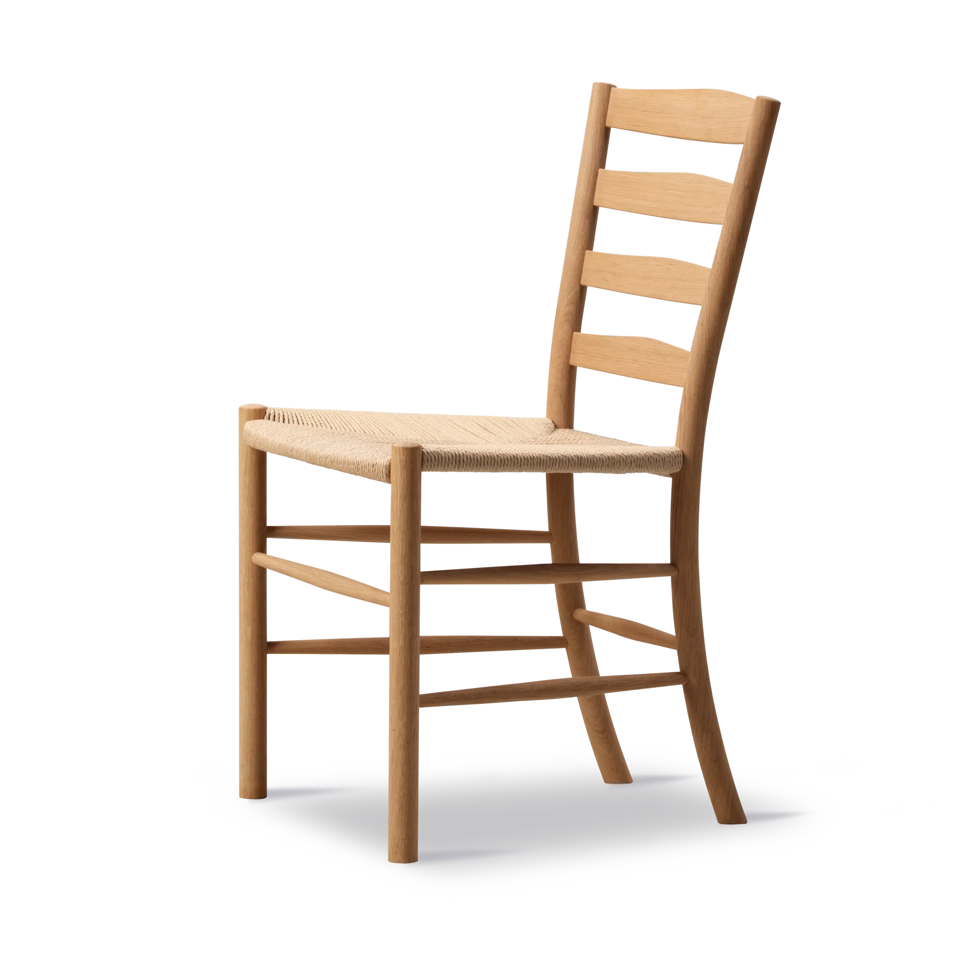 Silla Klint, Roble aceitado natural trenzado Fredericia Furniture