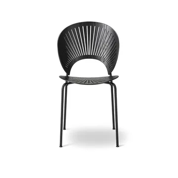 Silla Trinidad 3398 - Fresno teñido negro-flint - Fredericia Furniture