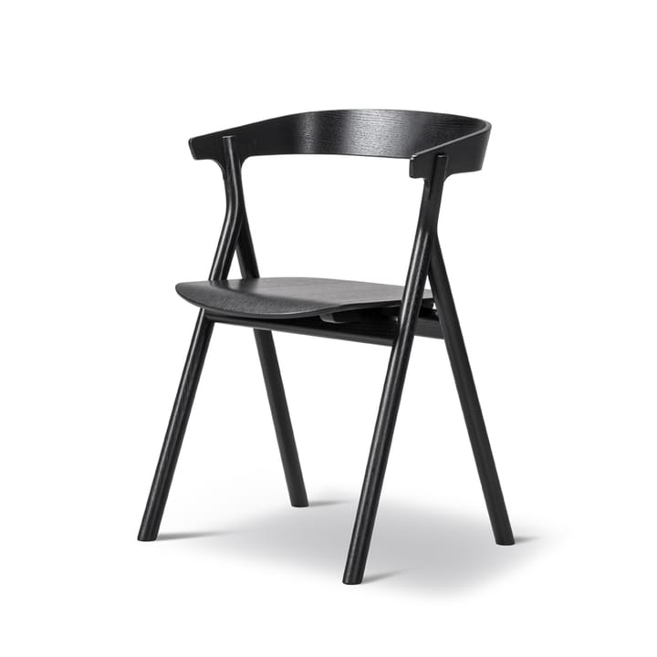 Silla Yksi 3340  - Roble lacado negro - Fredericia Furniture