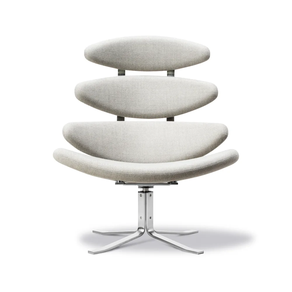 Sillón Corona, Capture 4101-soporte cromado Fredericia Furniture