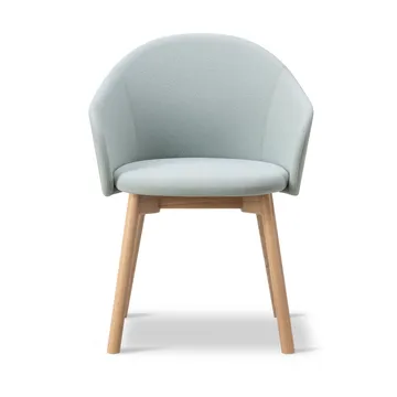 Sillón Gomo Armchair con base de madera - Mylla 811 -roble lacado - Fredericia Furniture